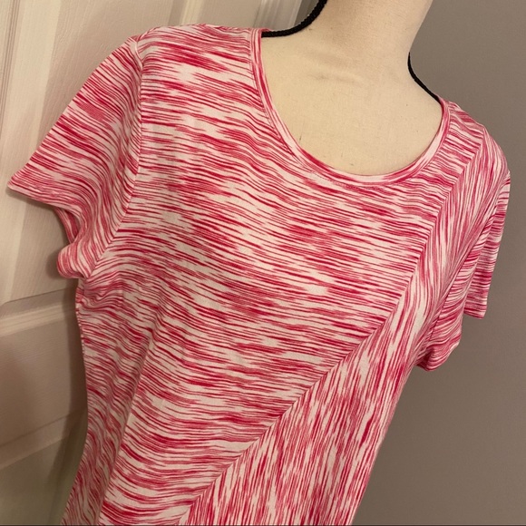 CHICO’S Space Dye Dolman Sleeve Sweatshirt Top - Picture 3 of 7